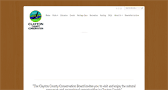 Desktop Screenshot of claytoncountyconservation.org